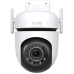 TP-Link Tapo C520WS Outdoor Pan/Tilt Security Wi-Fi Camera | 2K QHD Live View, Starlight Color Night Vision, Alexa and Google Assistant supported, 4MP QHD (2560×1440)