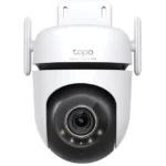 TP-Link Tapo C520WS Outdoor Pan/Tilt Security Wi-Fi Camera | 2K QHD Live View, Starlight Color Night Vision, Alexa and Google Assistant supported, 4MP QHD (2560×1440)