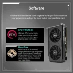 ASUS Dual GeForce RTX 5050 Graphics Card, 8GB GDDR6 PCI Express 5.0, OC 2677MHz, HDMI 2.1b DisplayPort 2.1b, 2 Slot, DUAL-RTX5050-O8G - Image 2