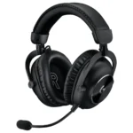 Logitech Pro X 2 Lightspeed Wireless Gaming Headset, 50mm Graphene Drivers, Blue VO!CE 6mm Detachable Boom Mic, 50-Hour Battery, 30m Wireless Range, Black