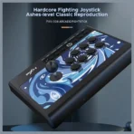 PXN 008 Gaming Arcade Stick, USB Wired Plug and Play, 360-Degree Circular Movement, Blue Switch Mechanical Buttons, 3.5mm Audio Jack, for Nintendo Switch PC PS3 PS4 Xbox - Image 2