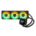 ASUS TUF Gaming LC III 360 ARGB LCD Liquid CPU Cooler, Triple Fans, High Airflow Static Pressure, 2.8 Inch LCD Display - Image 2